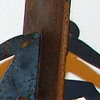 Skulptur "Durch die Wand" Zusammenarbeit mit Prof. Sitte