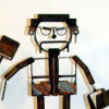 Achtung Schwei�arbeiten - 3 Modelle mit Fotomontagen von K. Malczyk